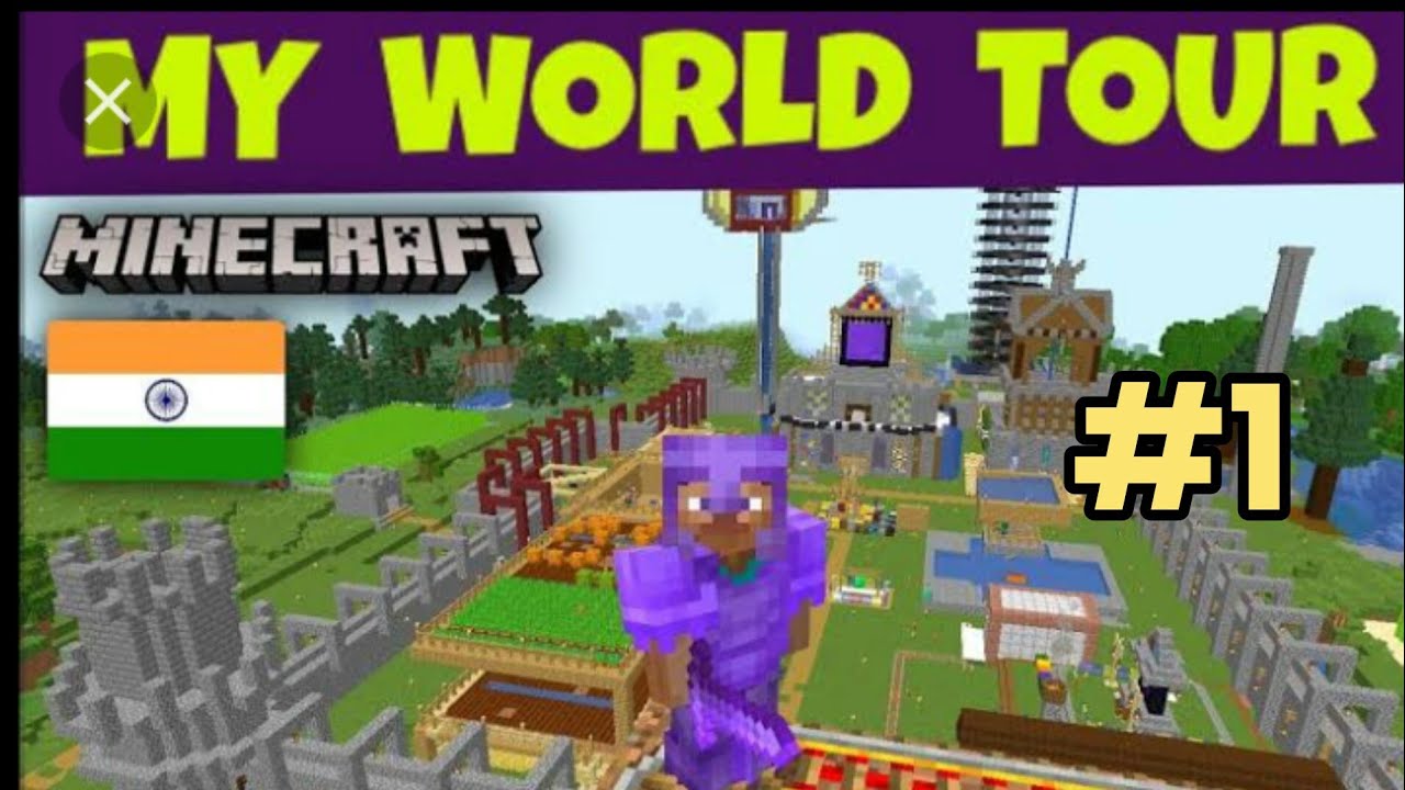 tour of my Minecraft world - YouTube