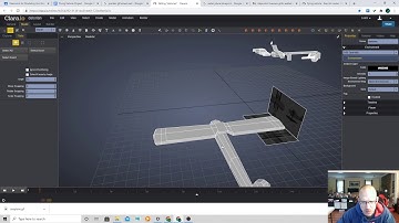 3D modeling on a Chromebook in Clara.io: Making a sea plane