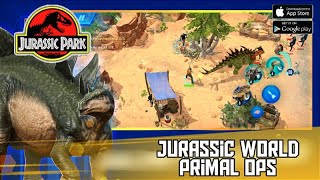 Jurassic World Primal Ops (Android | iOS) Gameplay - Первый Взгляд