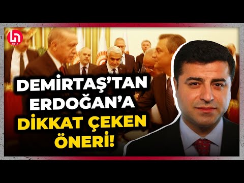 Erdoğan ve Özel görüşmesine Selahattin Demirtaş'tan ilk yorum!