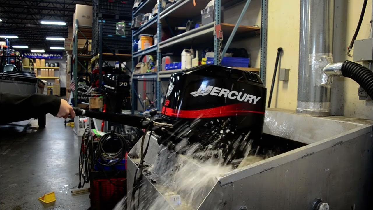 2001 Mercury 90hp 2 stroke 20in Tiller outboard boat motor SOLD YouTube