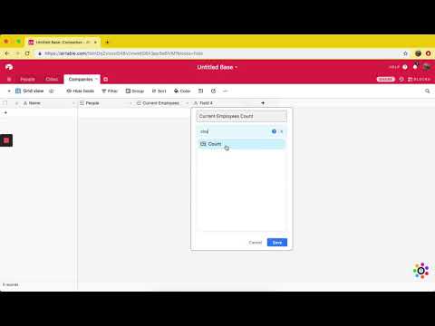 Airtable personal CRM