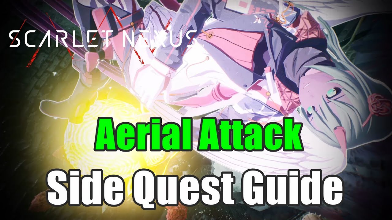 Scarlet Nexus: Aerial Attack Side Quest Guide - Where to Find Barrista Santa