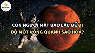 CON NGƯỜI MẤT BAO LÂU ĐỂ ĐI BỘ MỘT VÒNG QUANH SAO HOẢ?