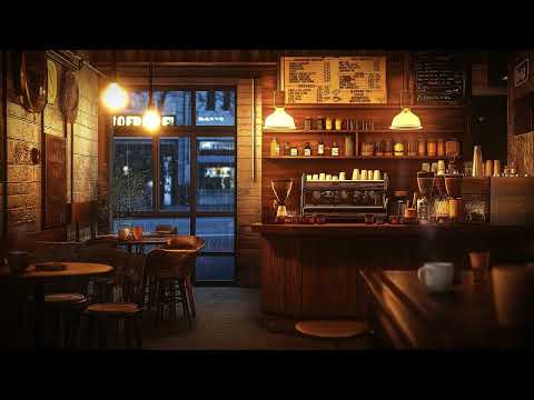 Rainy Coffee Shop Ambience ☕🌧️ | Cozy Cafe Sounds for Relaxing, Studying & Sleep