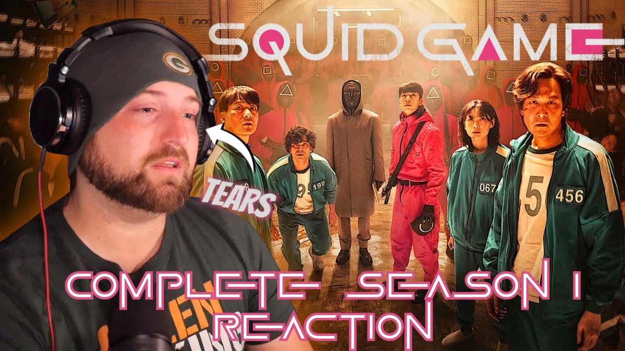 Squid Game COMPLETE Season 1 Reaction!