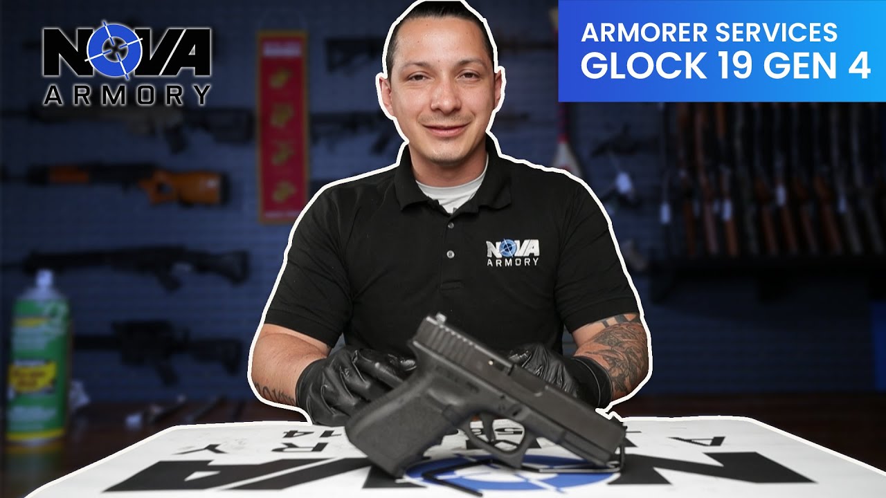 Nova Armory- Armorer Service: Glock 19 Gen 4
