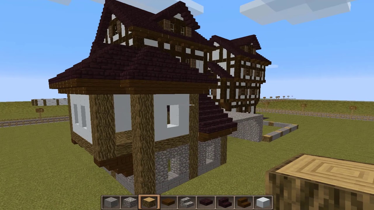 Minecraft | Haus mit Torbogen - YouTube