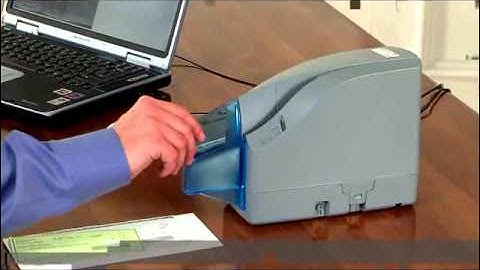 Digital Check CheXpress CX30 Operation