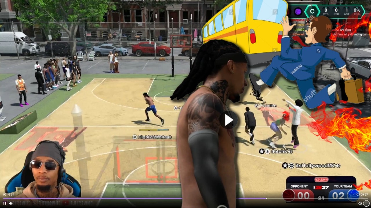 Dweeb narrowly escapes 15 bullies chasing him off bus stop, unleashes RAGE @ FTC for 0 reason 2K27!