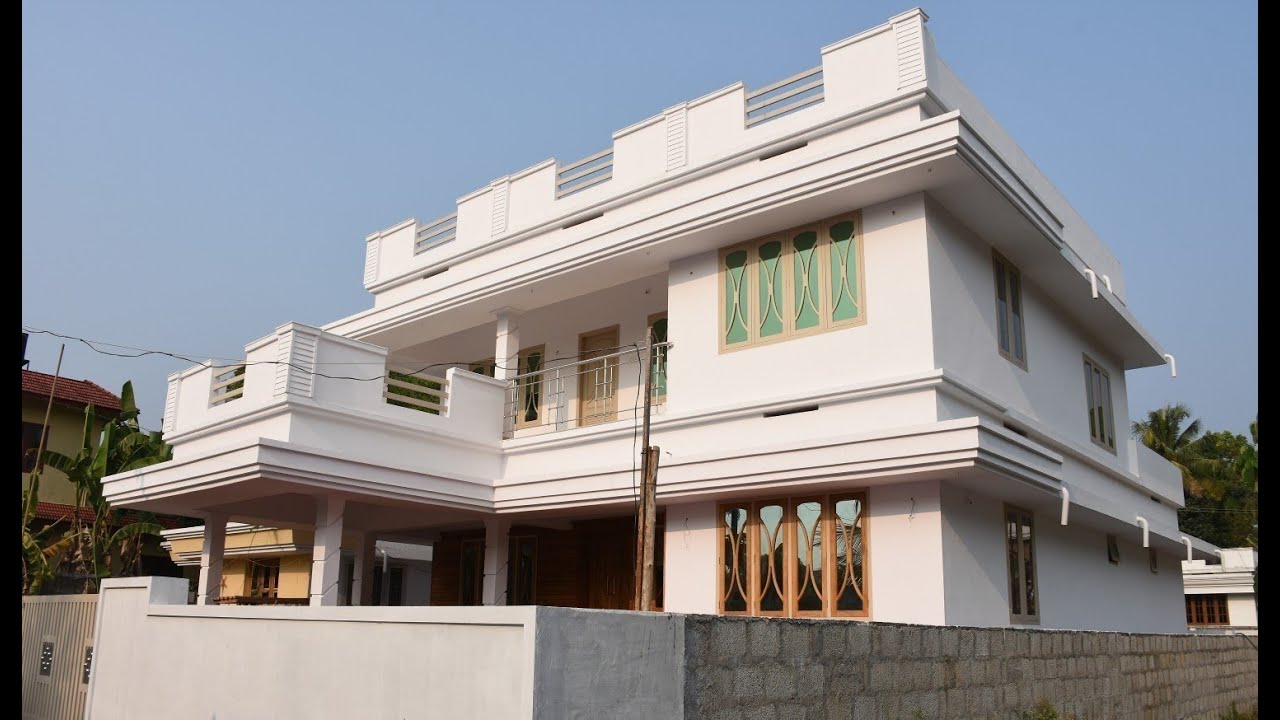 Kalady, 6 cents plot and 2300 sq ft, low budget house for sale in
