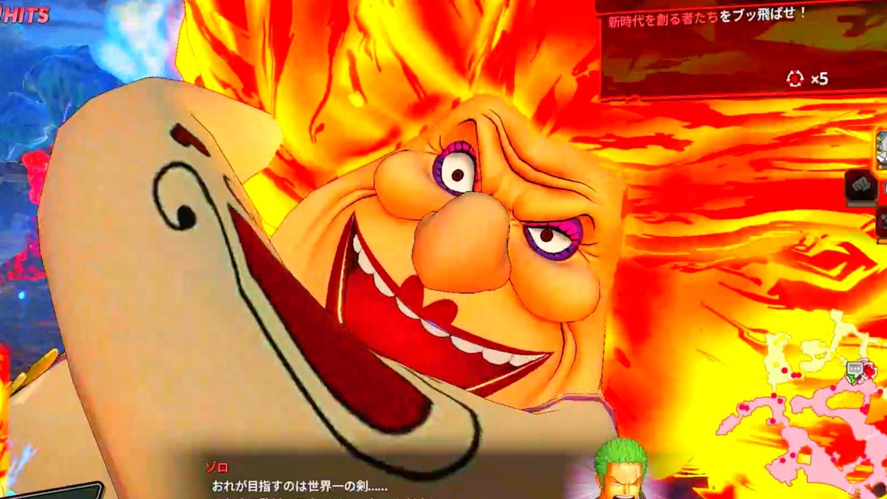 【海賊無双4】で、でかい…ビッグマムのマンマ海賊無双【One Piece Pirate Warriors 4】