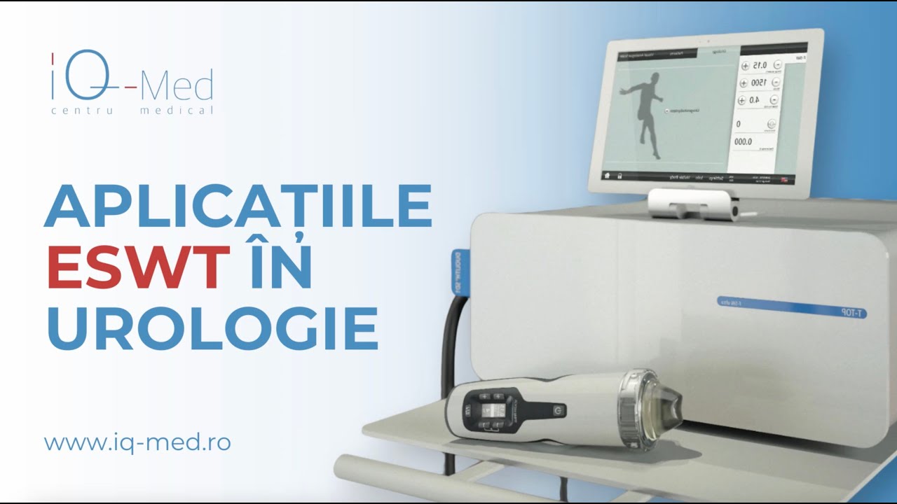 Aplicatiile terapiei cu unde de soc in Urologie. Extracorporeal shockwave therapy. ESWT