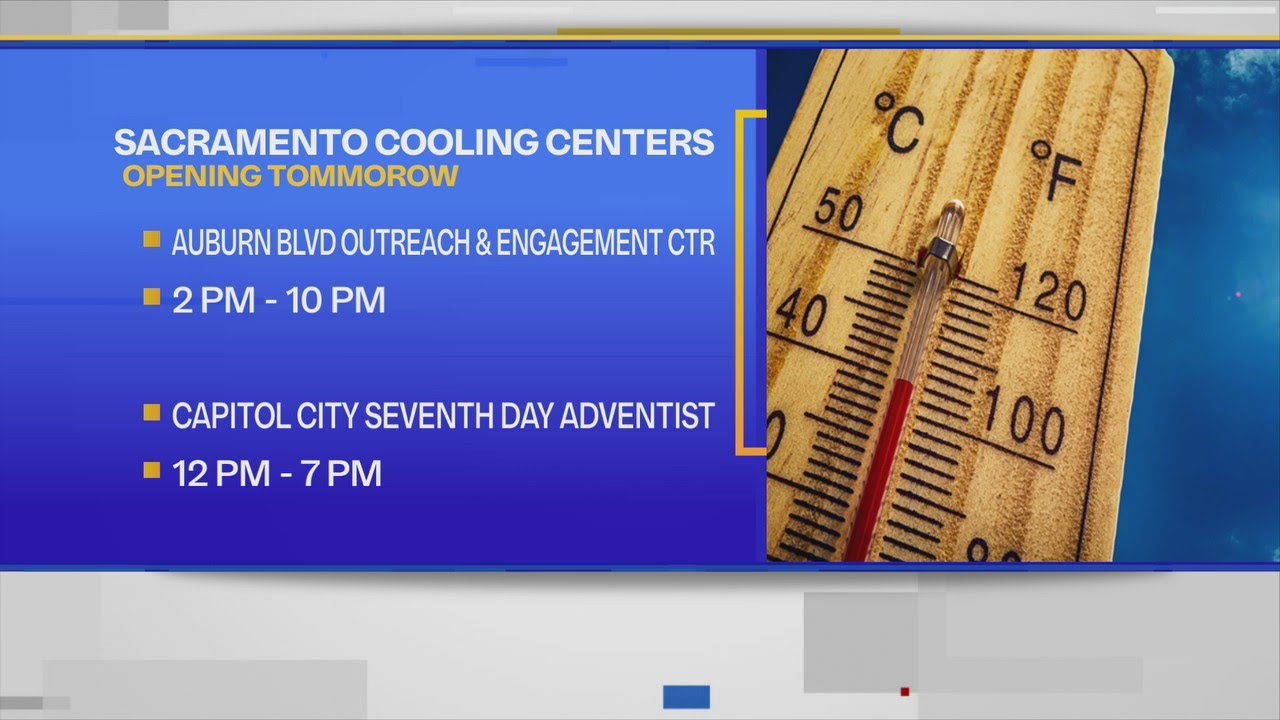 These Sacramento-area cooling centers will be open during the heat wave ...