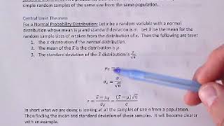 MAT 147 Module 4 Part 3 Central Limit Theorem