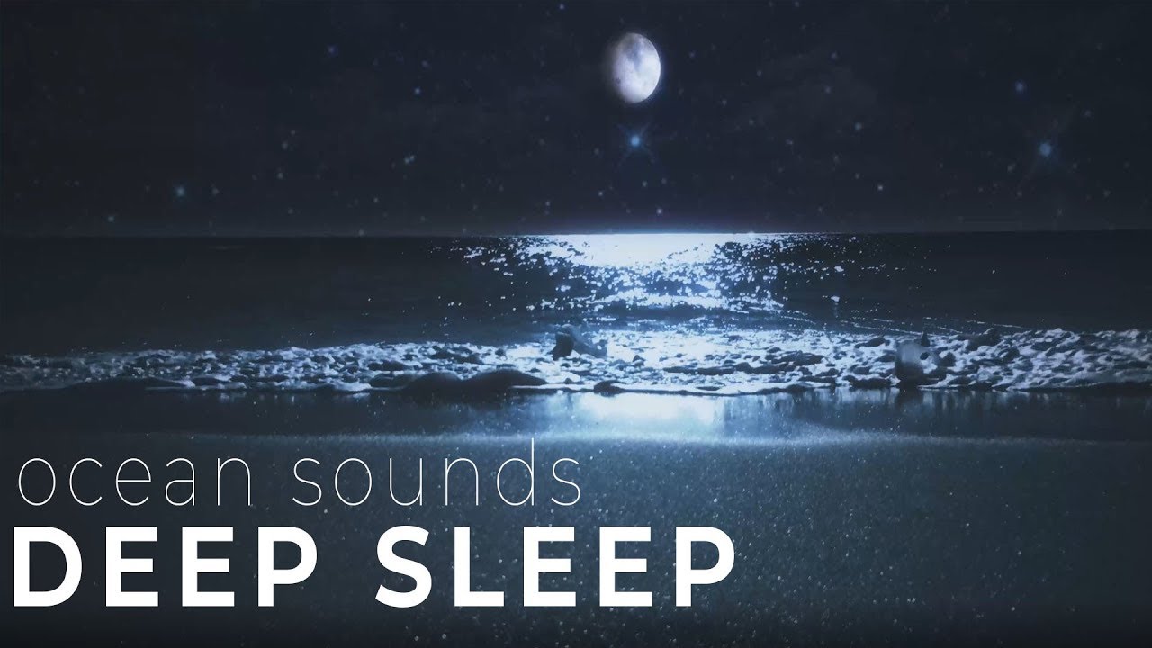 Fall Asleep On A Full Moon Night With Calming Wave Sounds - 8 Hours of Deep Sleeping on Mareta Beach
