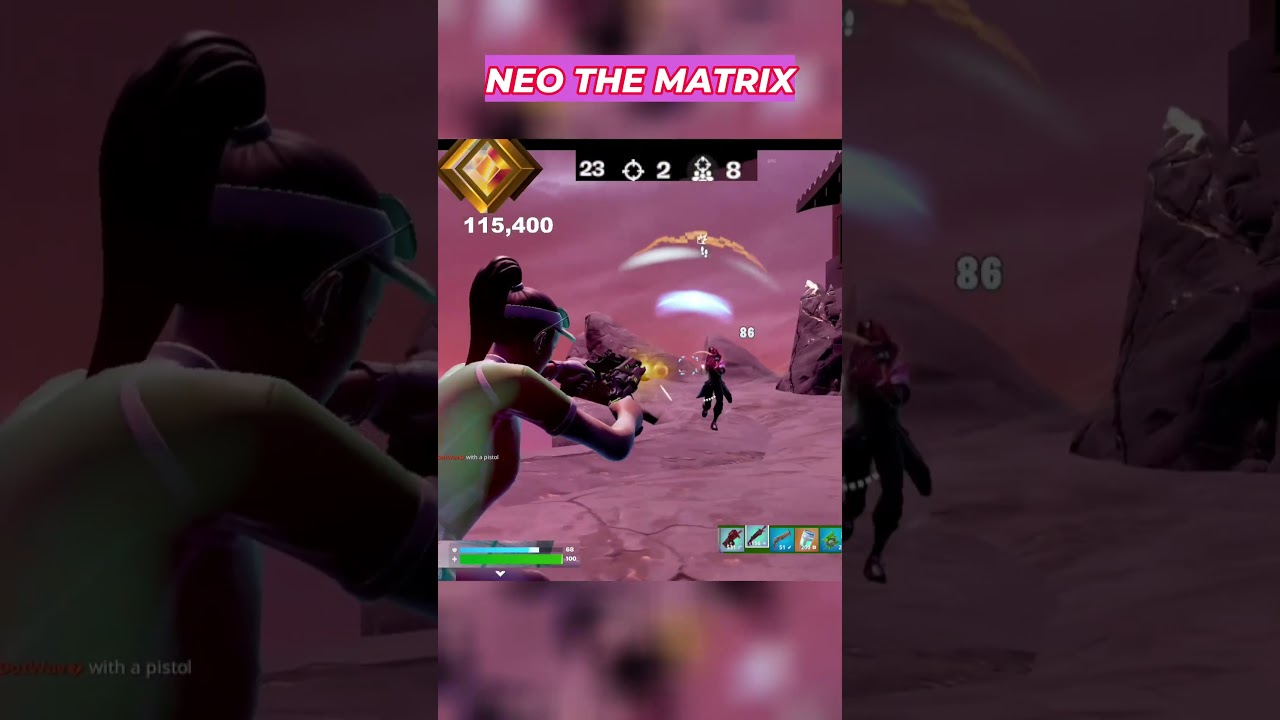 NEO the MATRIX in Fortnite 