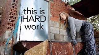 We Started A New Build! Bathroom/shower Rebuild On Our Off-grid Homestead (ep.1)