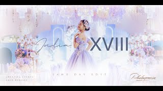 Julia XVIII | Same Day Edit | Photogracia | a decade and eight