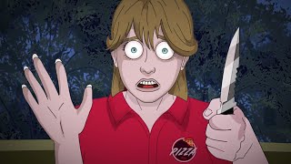 4 WALKING ALONE AT NIGHT Horror Stories Animated