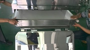 X-ray machine parts disassemble