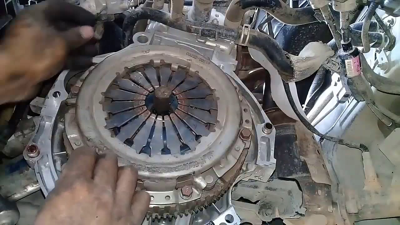 Clutch Disc Change Hyundai Accent YouTube