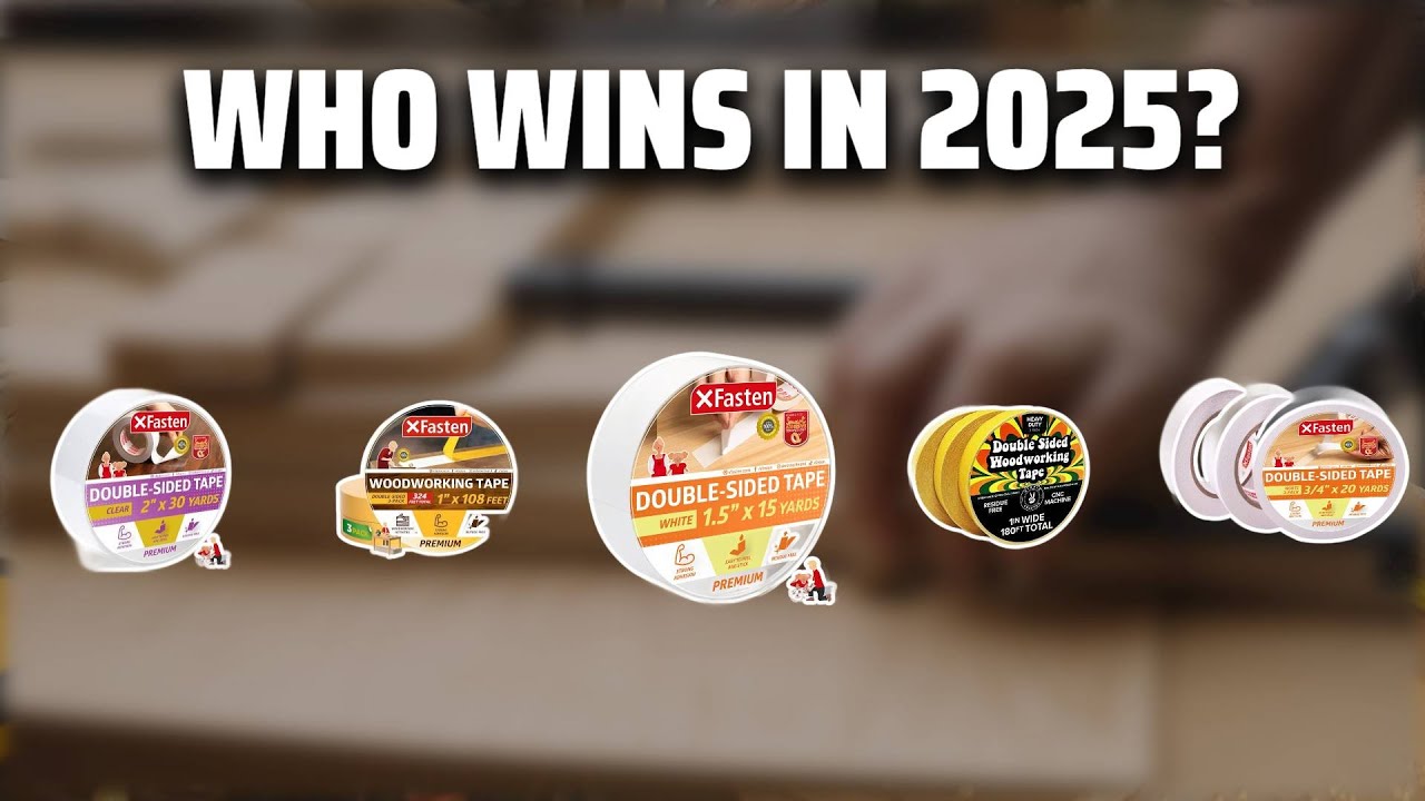 The Top 5 Best Double Sided Tape in 2025 - Must Watch Before Buying!