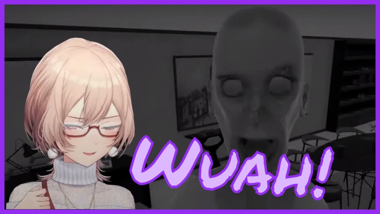 Furen getting jumpscared by everything while on Observation Duty [Nijisanji]