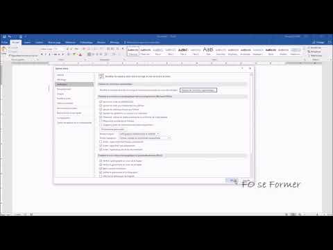 Vidéo: Comment supprimer l'insertion automatique dans Word ?