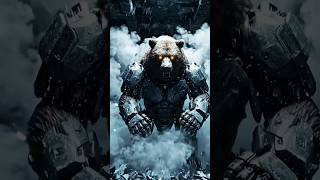 🐻‍❄️⚙️ Frozen Titan Awakens | Robotic Grizzly Bear Transformation | Dark Sci-Fi Horror