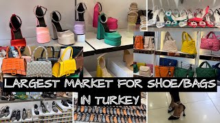 Beyazit Wholesale/Retail Market For Shoes And Bags In Istanbul,Turkey