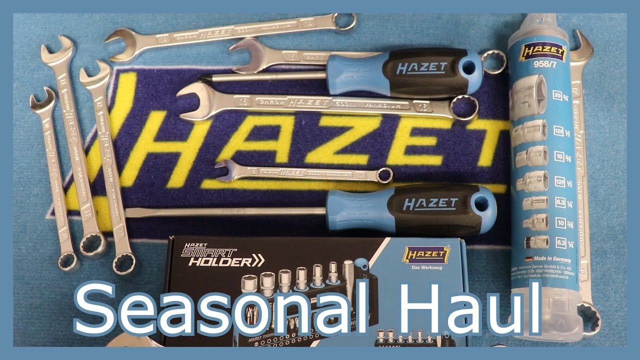 Hazet Seasonal Haul + Mini Desk Trolley! (KC Tool Special)