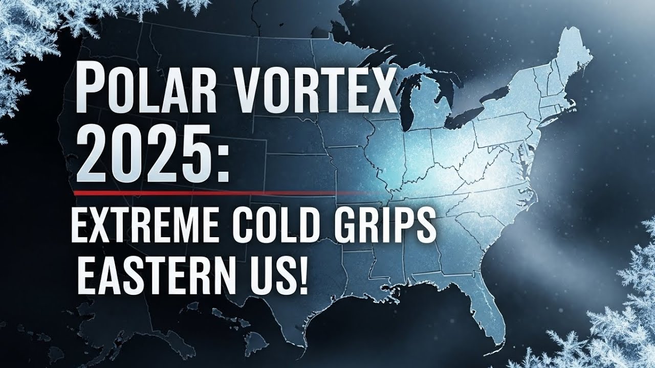 Polar Vortex 2025: Extreme Cold Grips Eastern US!#PolarVortex # ...