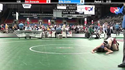 Fargo 2012 126 Round 1: Ben Brancale (Minnesota) v...
