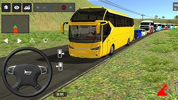 🤪😲Bus Simulator indonesia l New euro coach bus simulator indonesia ll #gaming #gameplay #europe 