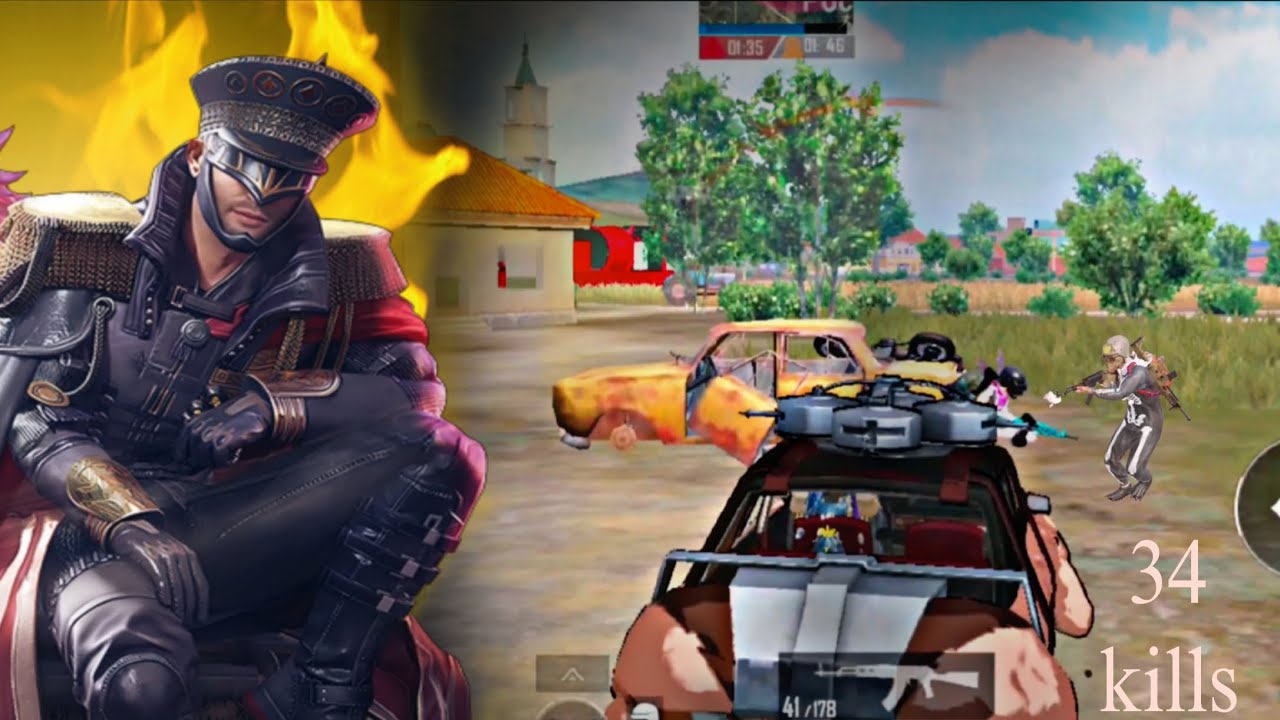 BGMI gameplay video   34 kills ‎in three match