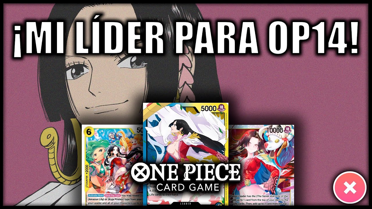DECK PROFILE BOA HANCOCK AZUL AMARILLA OP14 | ONE PIECE CARD GAME en Español
