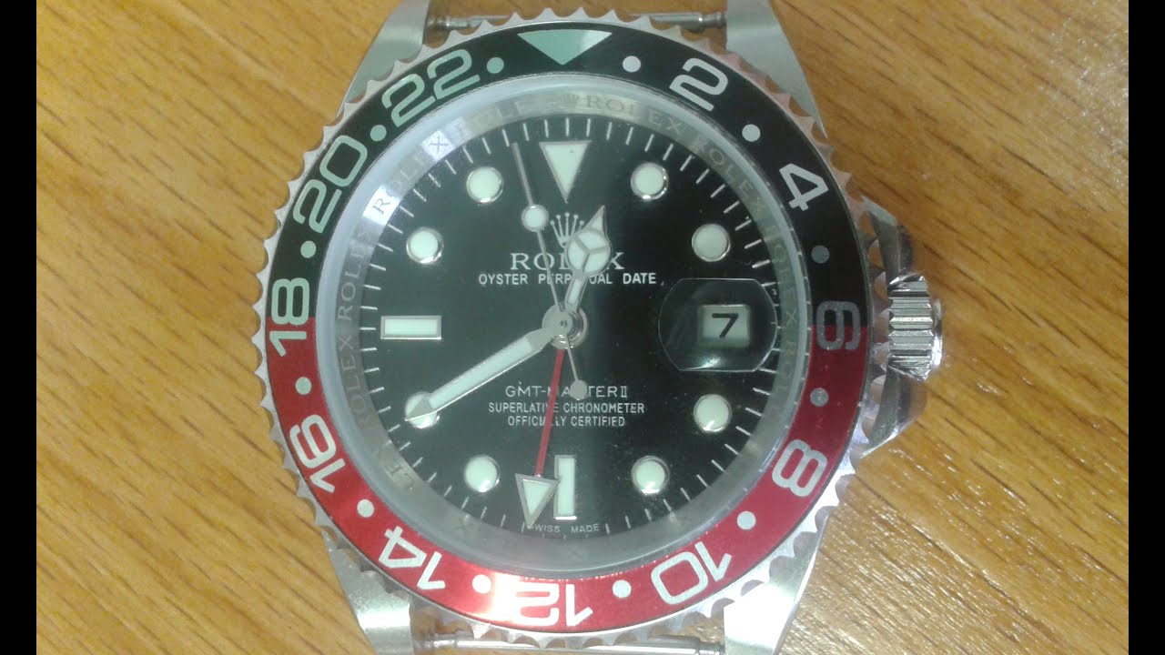 fake gmt master ii