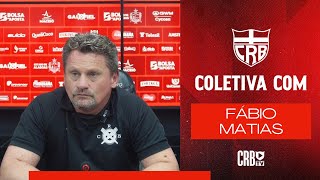 🎙️ COLETIVA PÓS-JOGO - FÁBIO MATIAS (OPERÁRIO X CRB | SÉRIE B 2026)