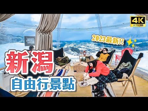 新潟必去秋冬秘境景點❄️石打丸山雪中野餐、苗場雪上摩托車、日本酒觀光列車、大地藝術季巡禮｜新潟自由行・日本旅遊4K VLOG
