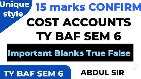 Lec2  marks 15 full book objectives  exam #financialaccounts tybaf sem6 University paper Solution