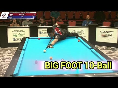 International Open 2025 [ BIG FOOT 10−ball ] part 2 - YouTube