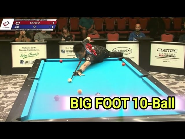 International Open 2025 [ BIG FOOT 10−ball ] part 2 - YouTube