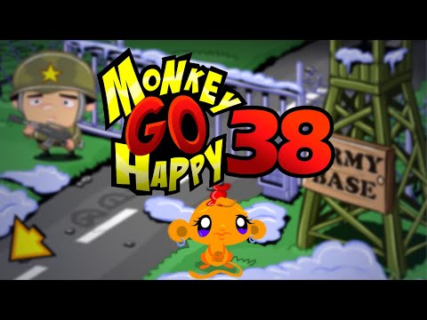 Видео: Игра "Счастливая Обезьянка 38" (Monkey GO Happy 38) - прохождение