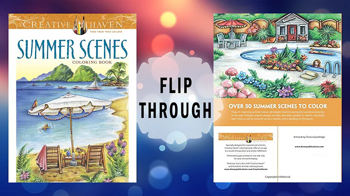 Creative Haven Summer Scenes  Teresa Goodridge - F...