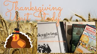Thanksgiving Homeschool Unit Study