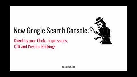 How to see clicks, impressions, ctr and positions on the new Google Search Console