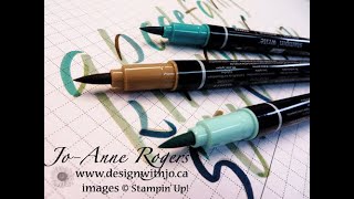 Brush Marker Lettering for PaperCrafters Online Class