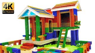 DIY  How To Build Amazing Puppy Dog House With Magnetic Balls  100% Satisfaction  Magnet Balls