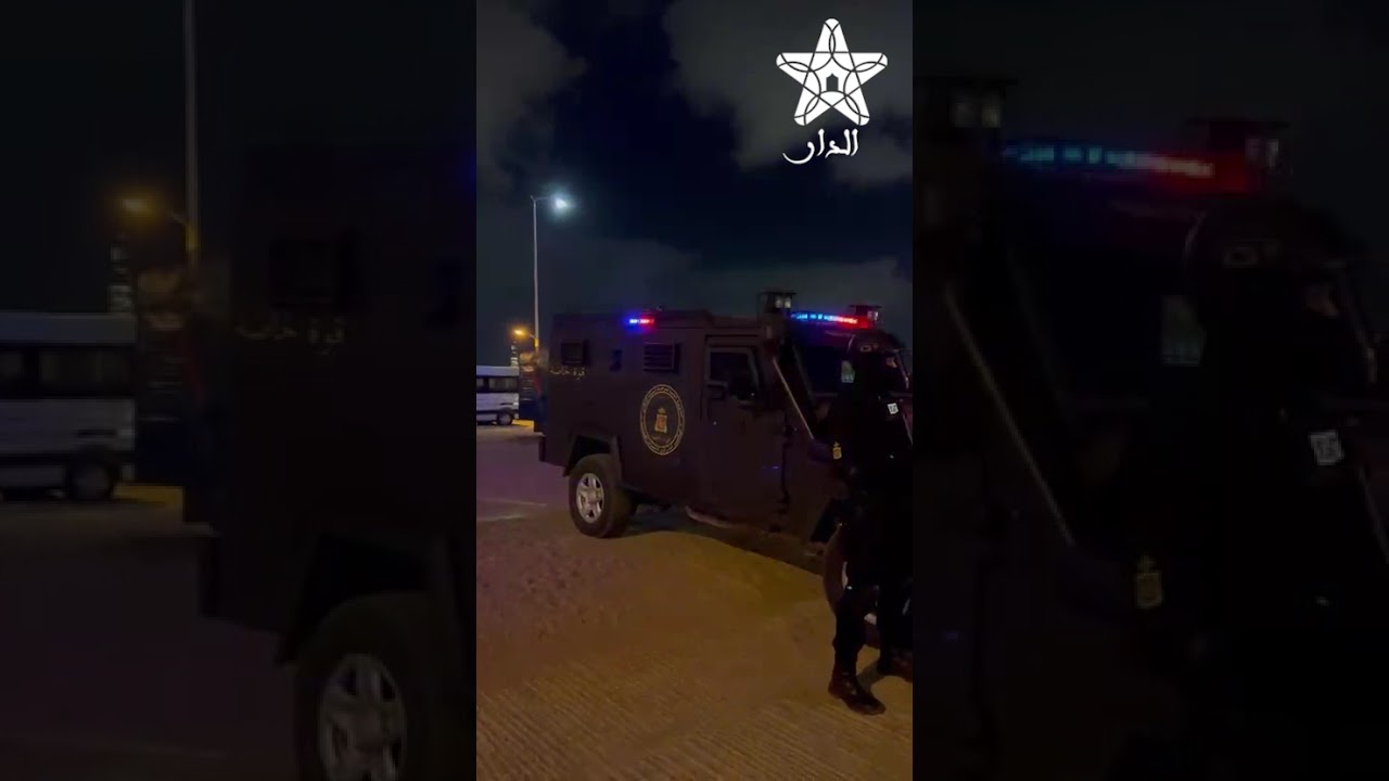 البسيج .. عناصر من القوة الخاصة حاضرة لتامين السهرة الختامية لموازين بسلا